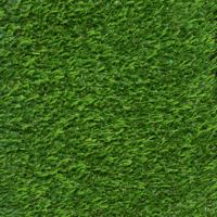 Close up of artificial turf for pets featuring green grass strands